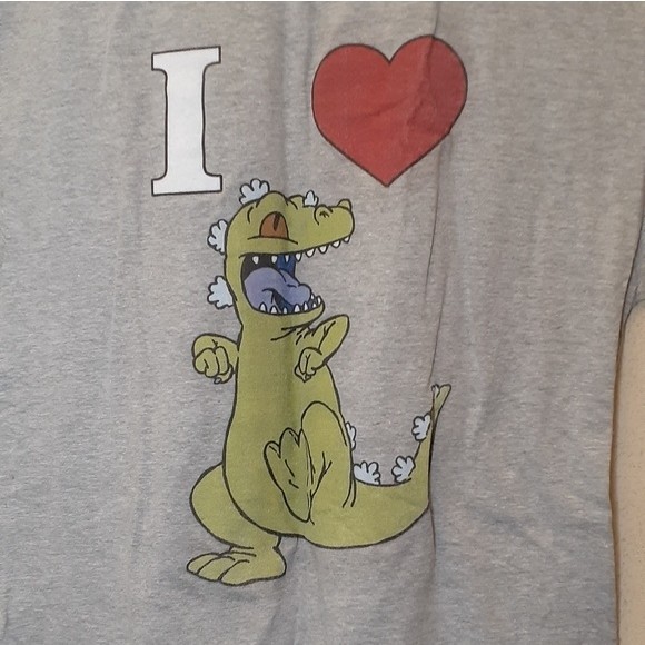 Reptar Rugrats Nicktoons Nickelodeon Nostalgia Tshirt Men's Large - Picture 5 of 7